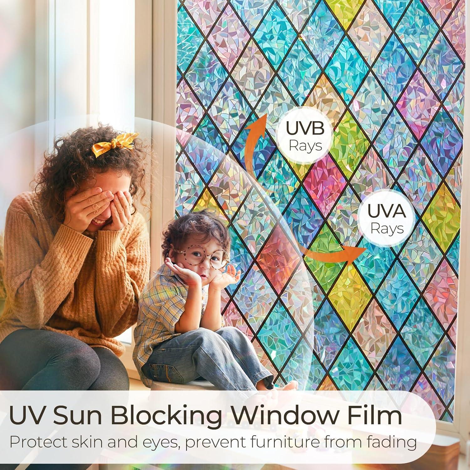 Película de Privacidad para Ventanas Beautsaid 44.5x200 cm