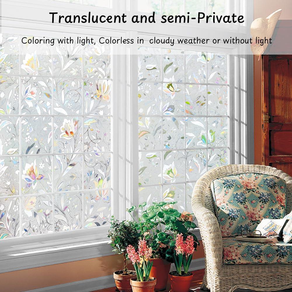 Película de Privacidad para Ventanas NINETREX 44.5x200cm 3D