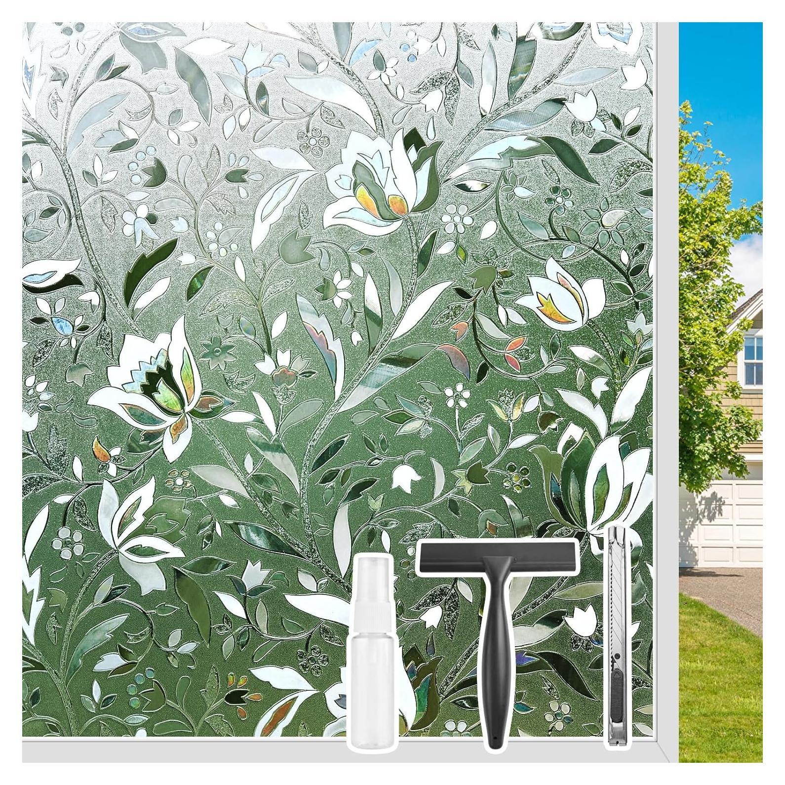 Película Decorativa de Ventana Donox 44.5x198.1 cm Vinilo