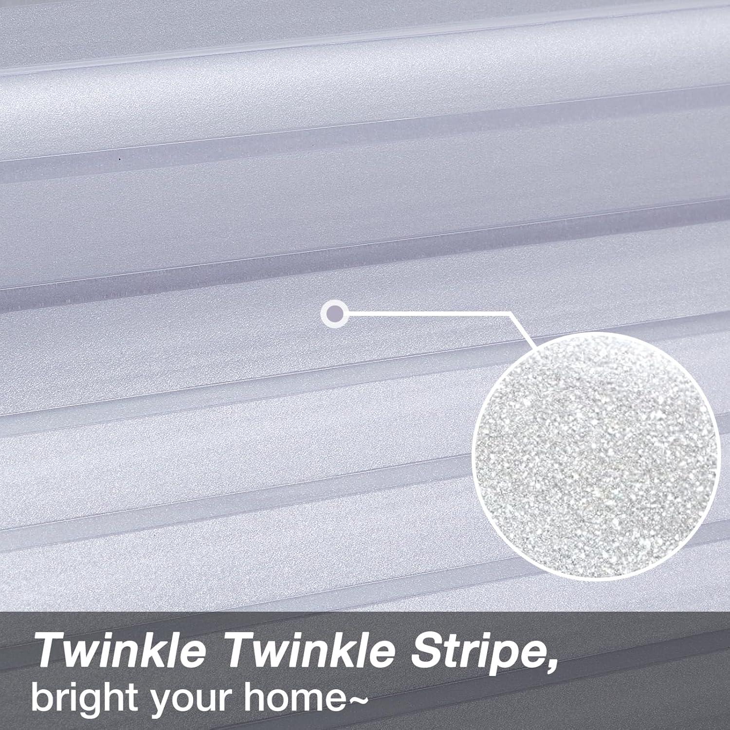 Película de Privacidad Viseeko 44.5x199.8cm Rayas Esmeriladas