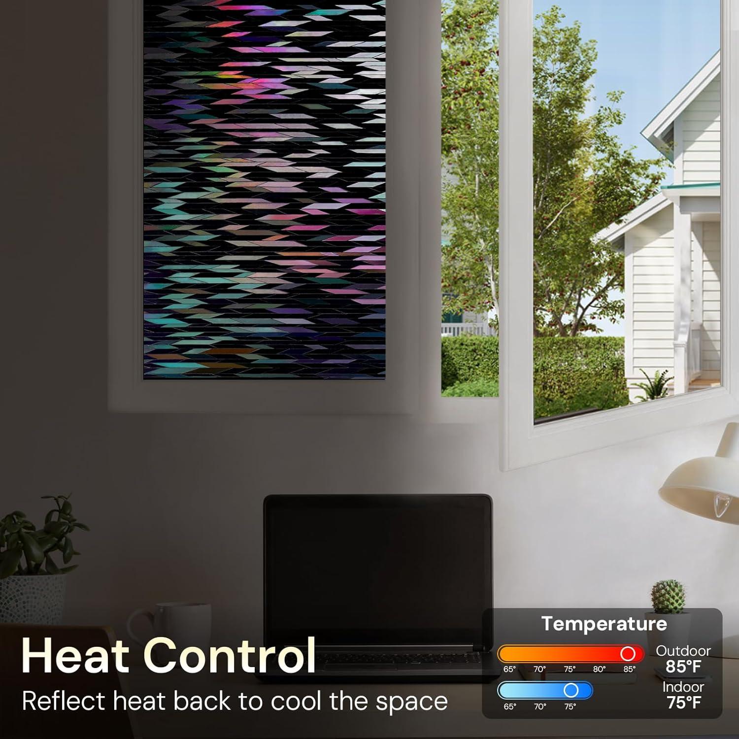 Película de Privacidad Rabbitgoo 44.5x200cm Opaca UV