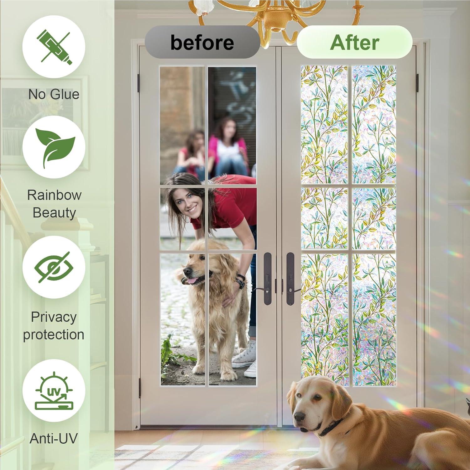 Película de Privacidad LuminManta 44.5x199.8 cm Arcoíris