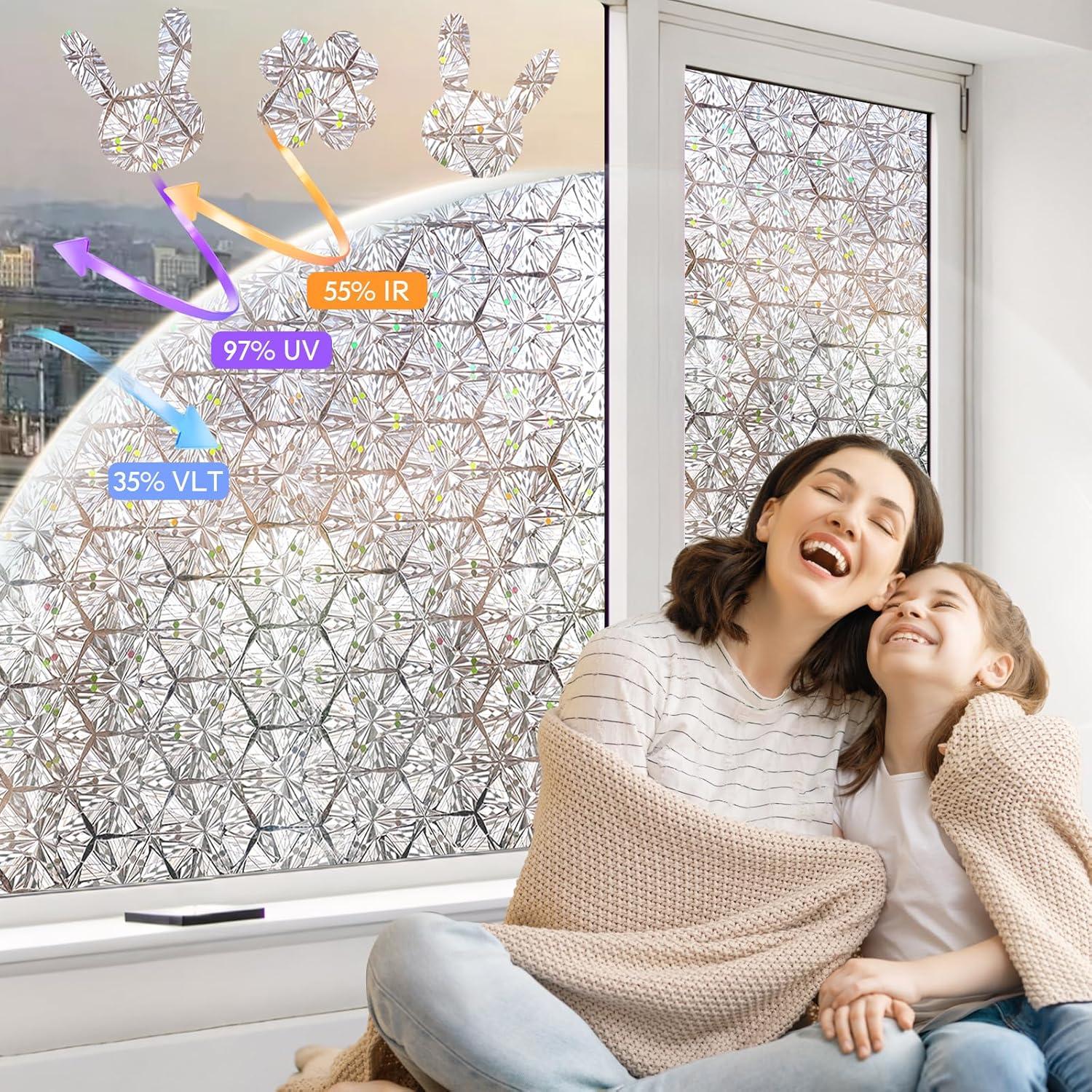 Película de Privacidad KESPEN Esmerilada 44.5x198 cm UV 97%