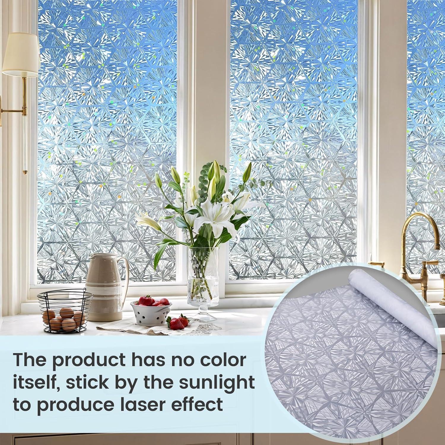 Película de Privacidad KESPEN Esmerilada 44.5x198 cm UV 97%