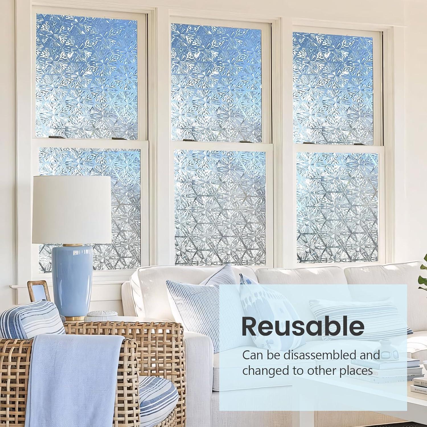 Película de Privacidad KESPEN Esmerilada 44.5x198 cm UV 97%