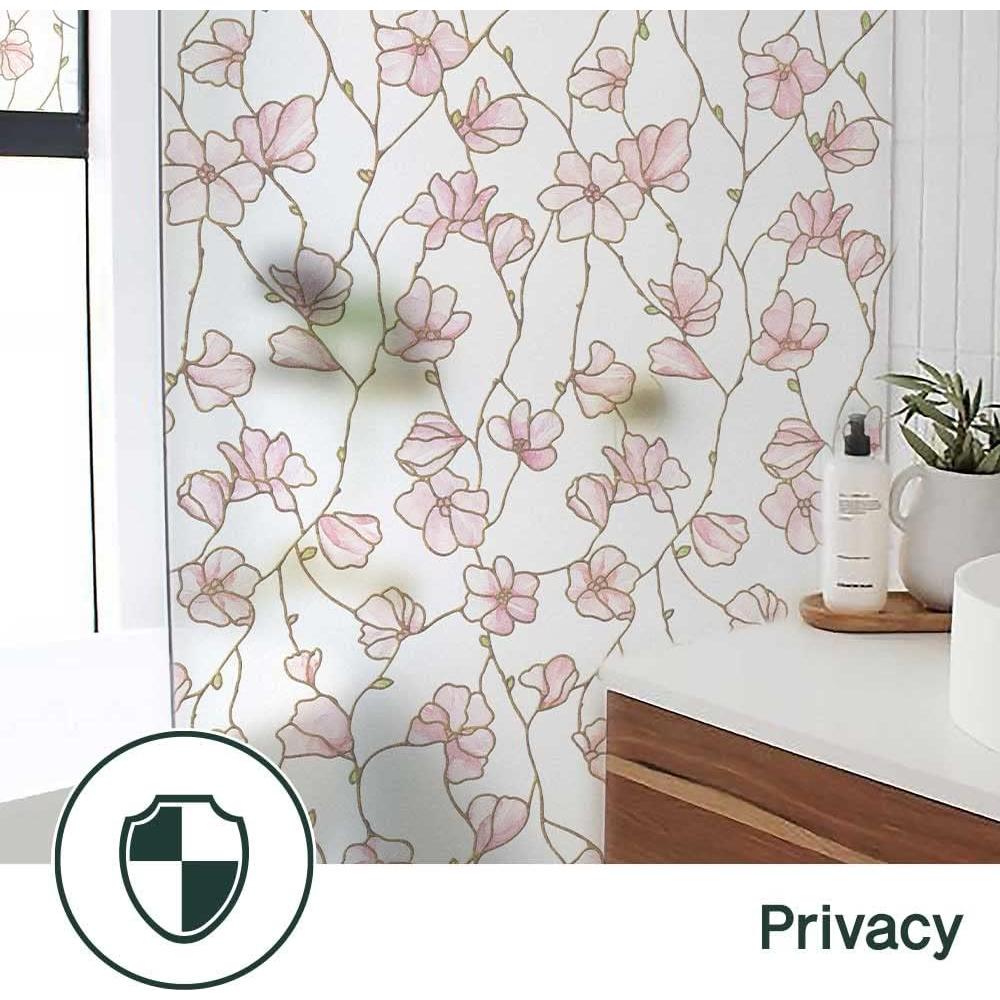 Película Adherente Estática BEAUS TILE 95x62 cm Flor de Cerezo