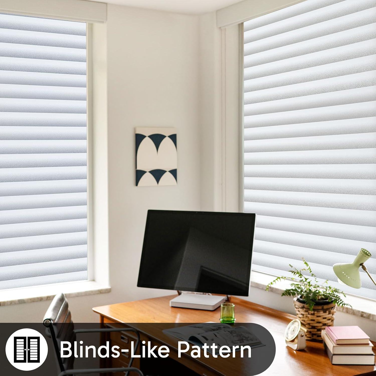 Película de Privacidad para Ventanas rabbitgoo 44.5x199.4cm