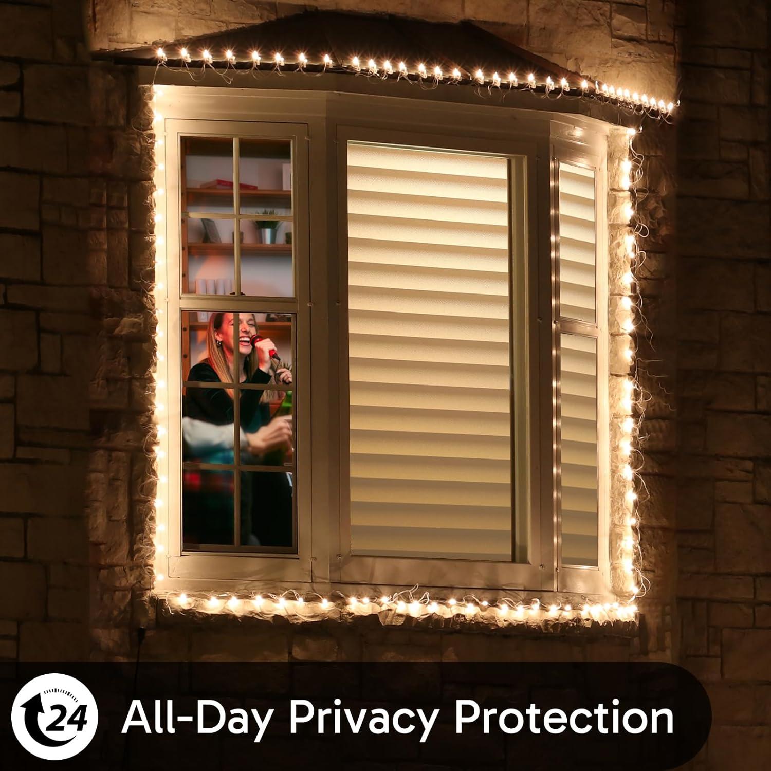 Película de Privacidad para Ventanas rabbitgoo 44.5x199.4cm