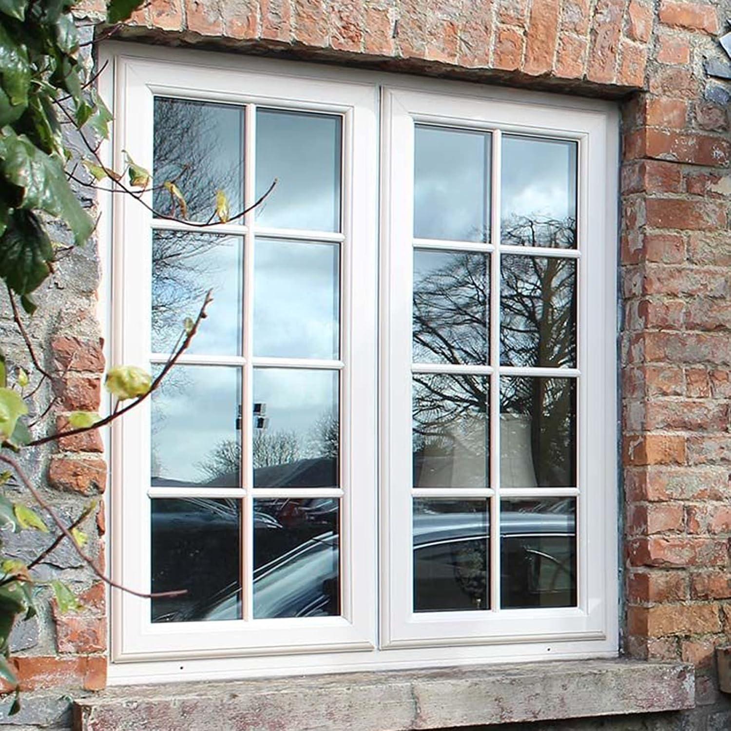 Película de Ventana Espejo WPCTEV 30x200 cm Anti UV Negro