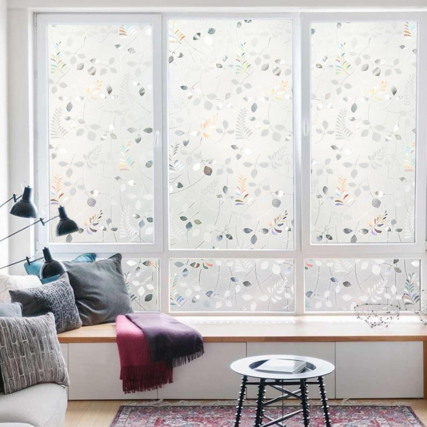 Película de Privacidad LEMON CLOUD 3D Hoja 44.5x199.8 cm