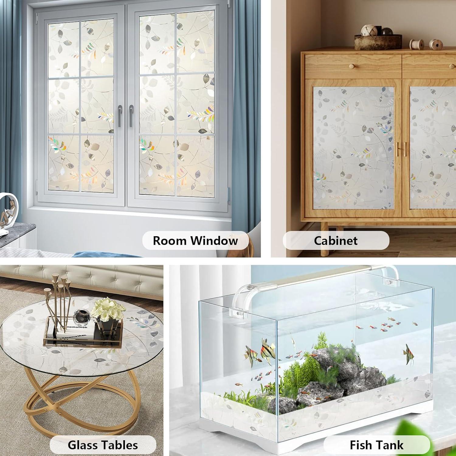 Película de Privacidad LEMON CLOUD 3D Hoja 44.5x199.8 cm