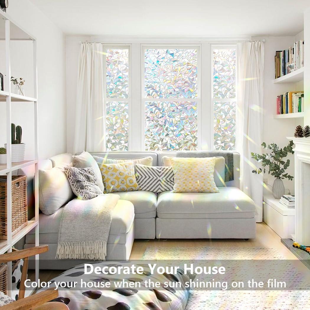 Película de Privacidad para Ventanas Donox Arcoíris 44.5x199.8cm