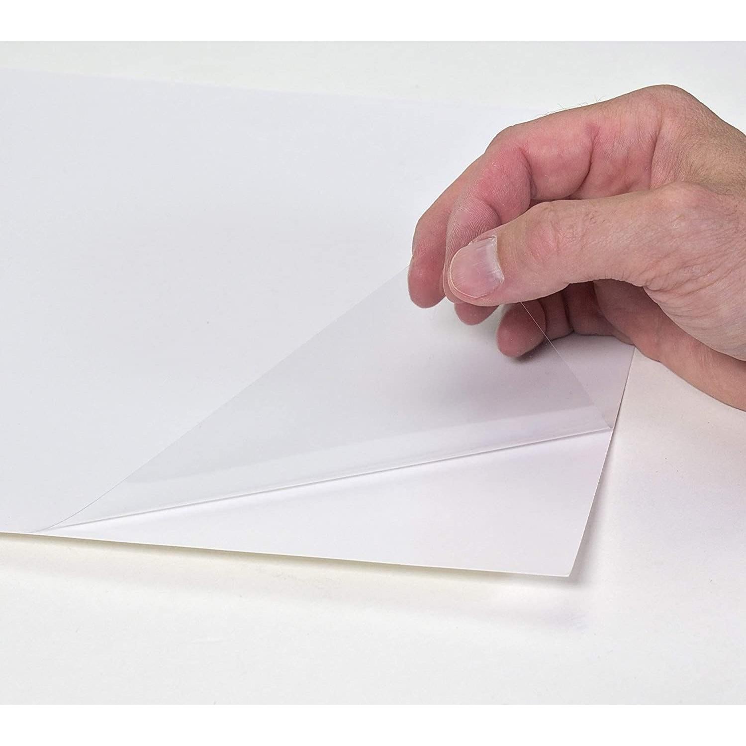 Película Cling Transparente Grafix 22.86x30.48 cm, Paquete de 6