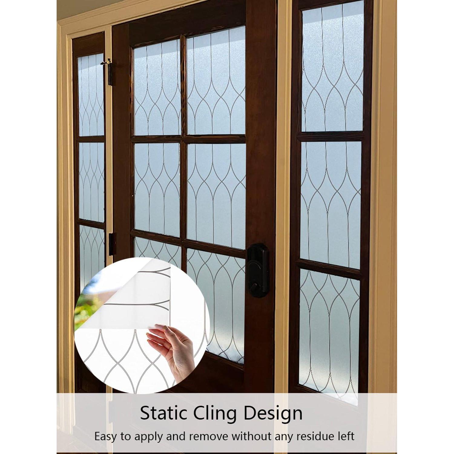 Película de Privacidad Jahoot 45x200 cm Esmerilado Puro