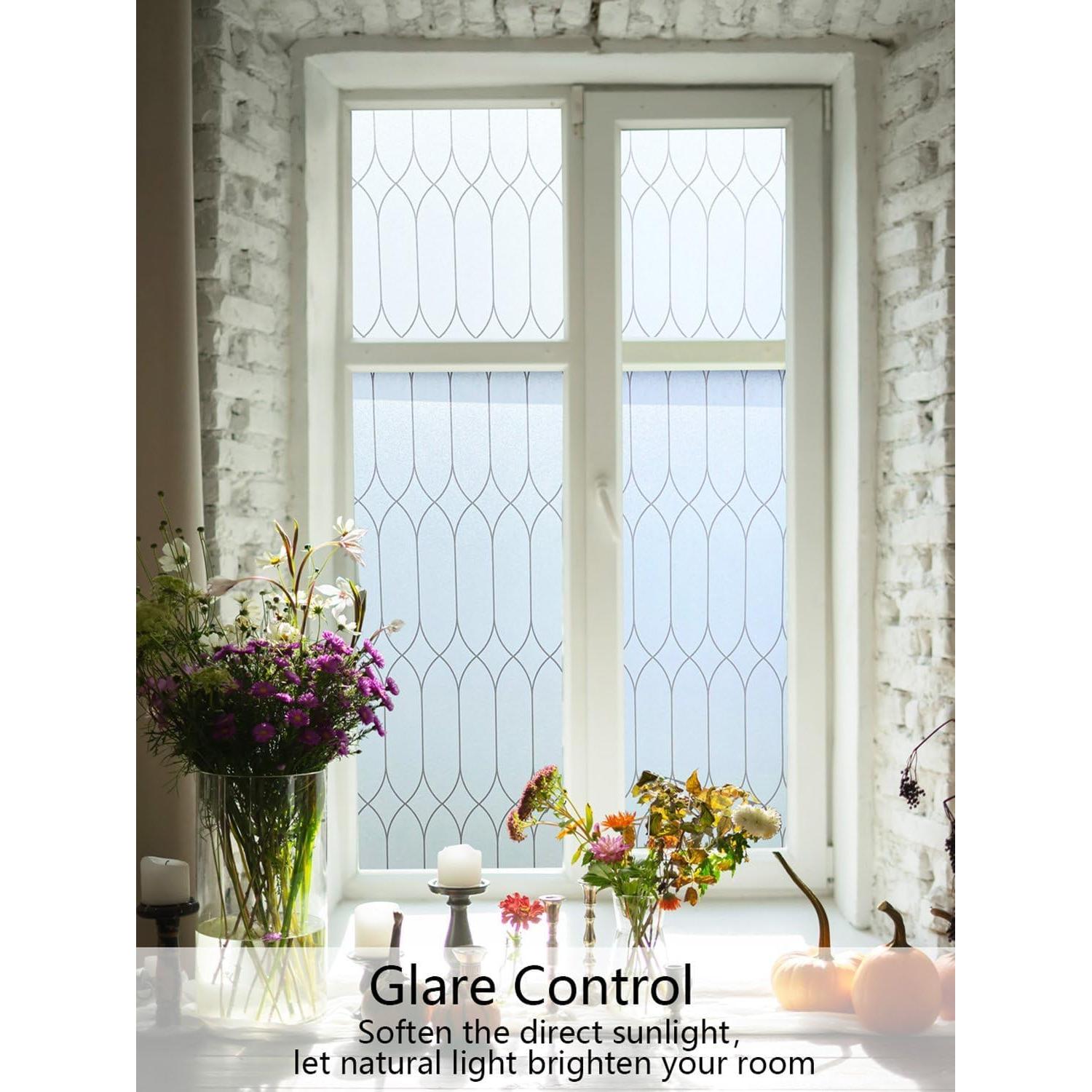 Película de Privacidad Jahoot 45x200 cm Esmerilado Puro