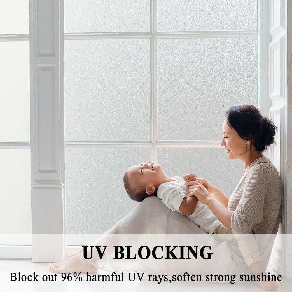 Película de Ventana Esmerilada Mikomer 44.5x200 cm Anti UV