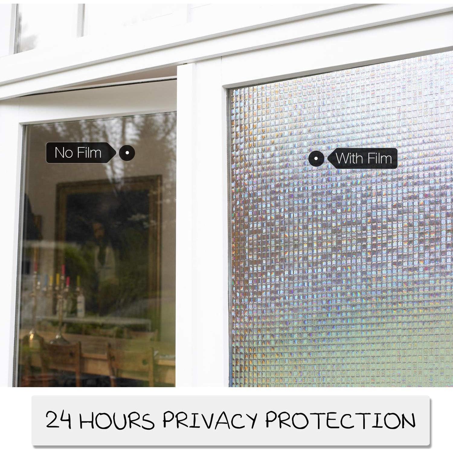 Película de Privacidad 3D HIDBEA para Ventanas 44.5x200cm