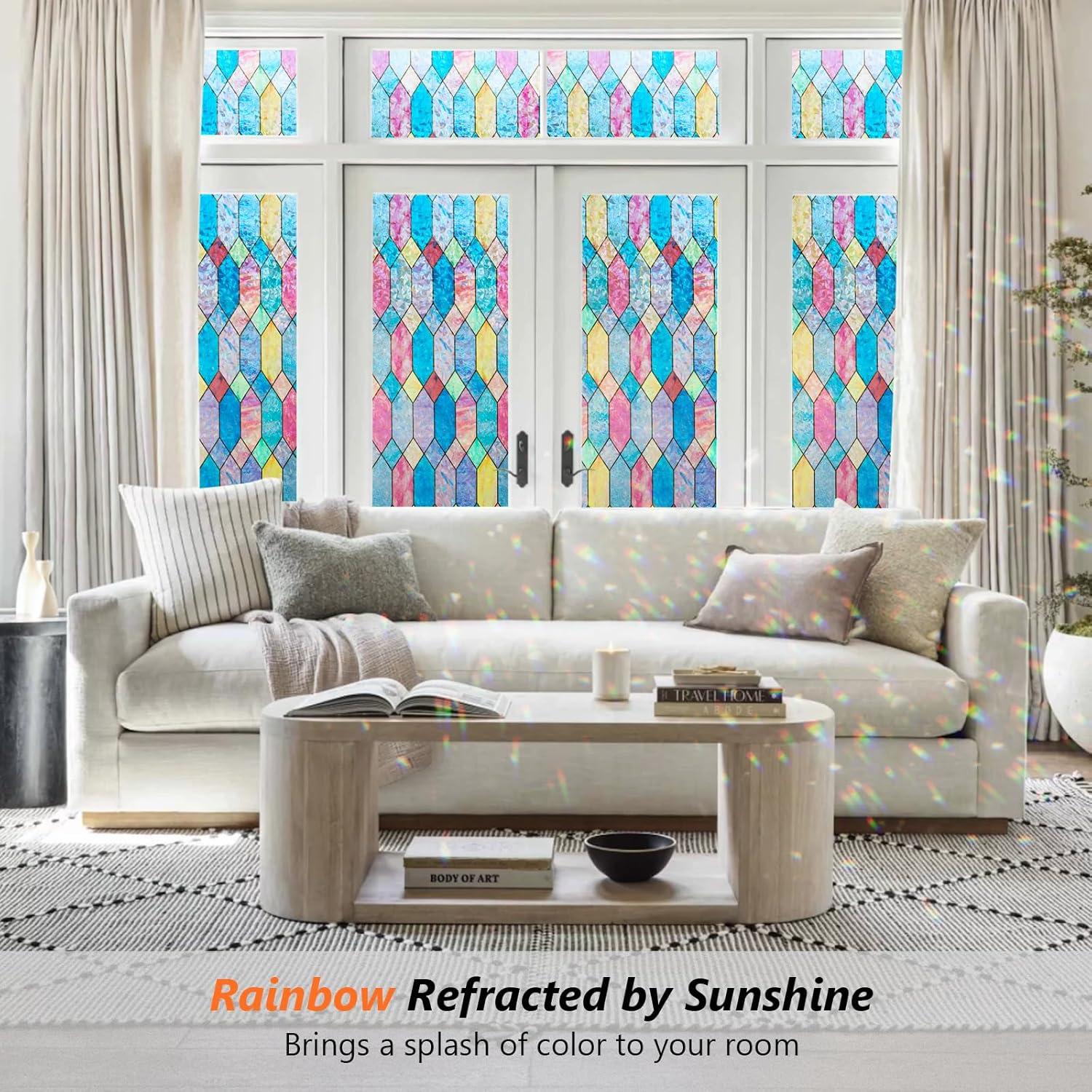 Película para Ventanas Kromapolis Arcoíris 44.5x200 cm