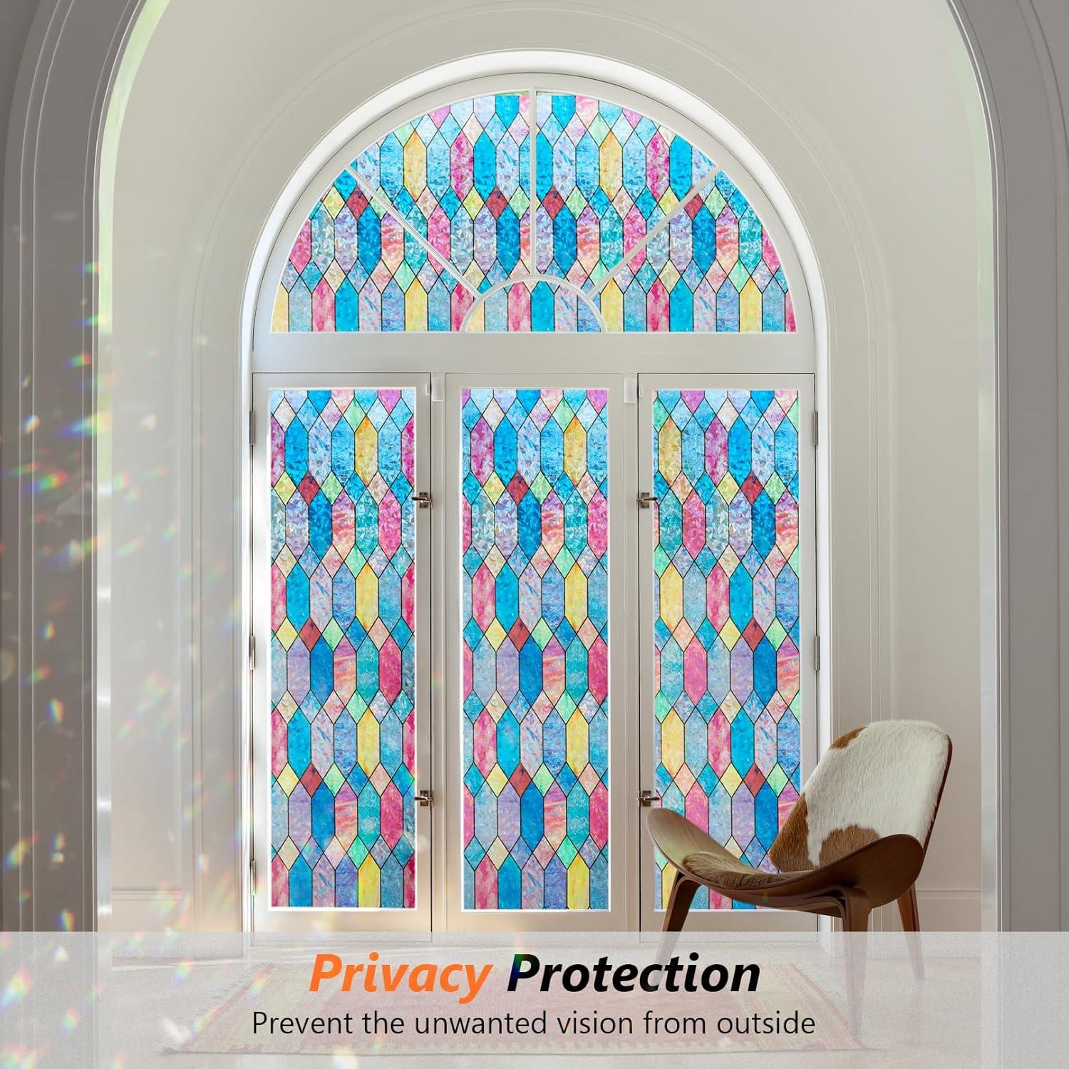 Película para Ventanas Kromapolis Arcoíris 44.5x200 cm