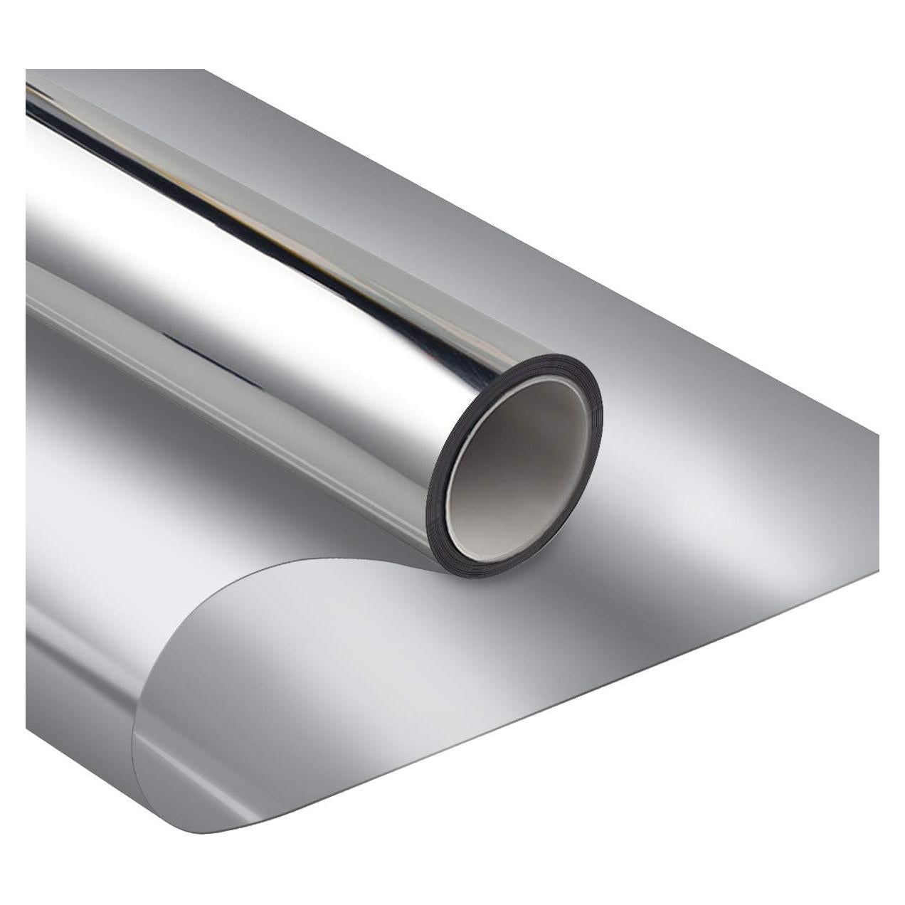 Película de Ventana Adherente Estática WPCTEV 44.5x198 cm Plata