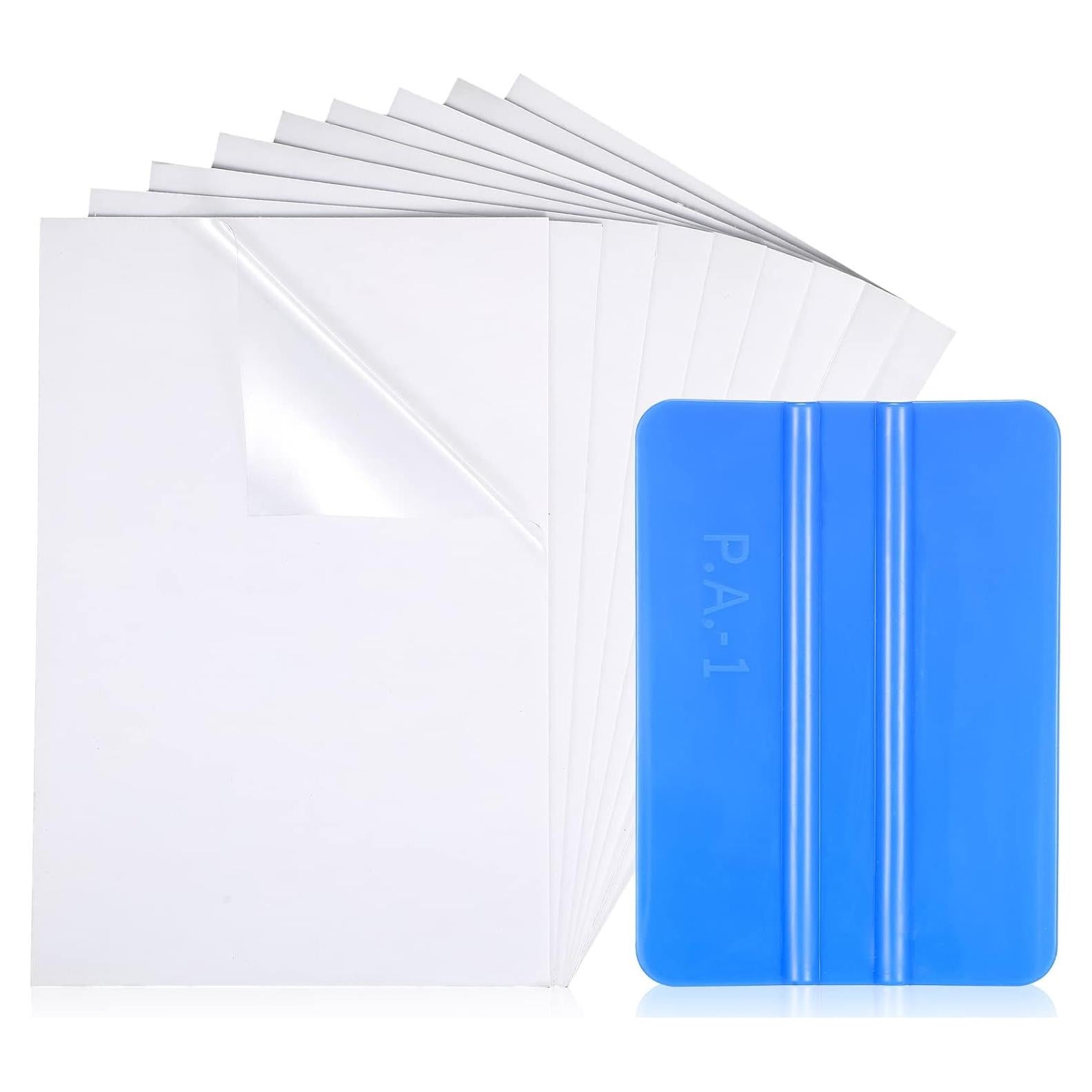 9 Aplicadores de Calcomanías para Parabrisas Zonon PVC 10x15 cm