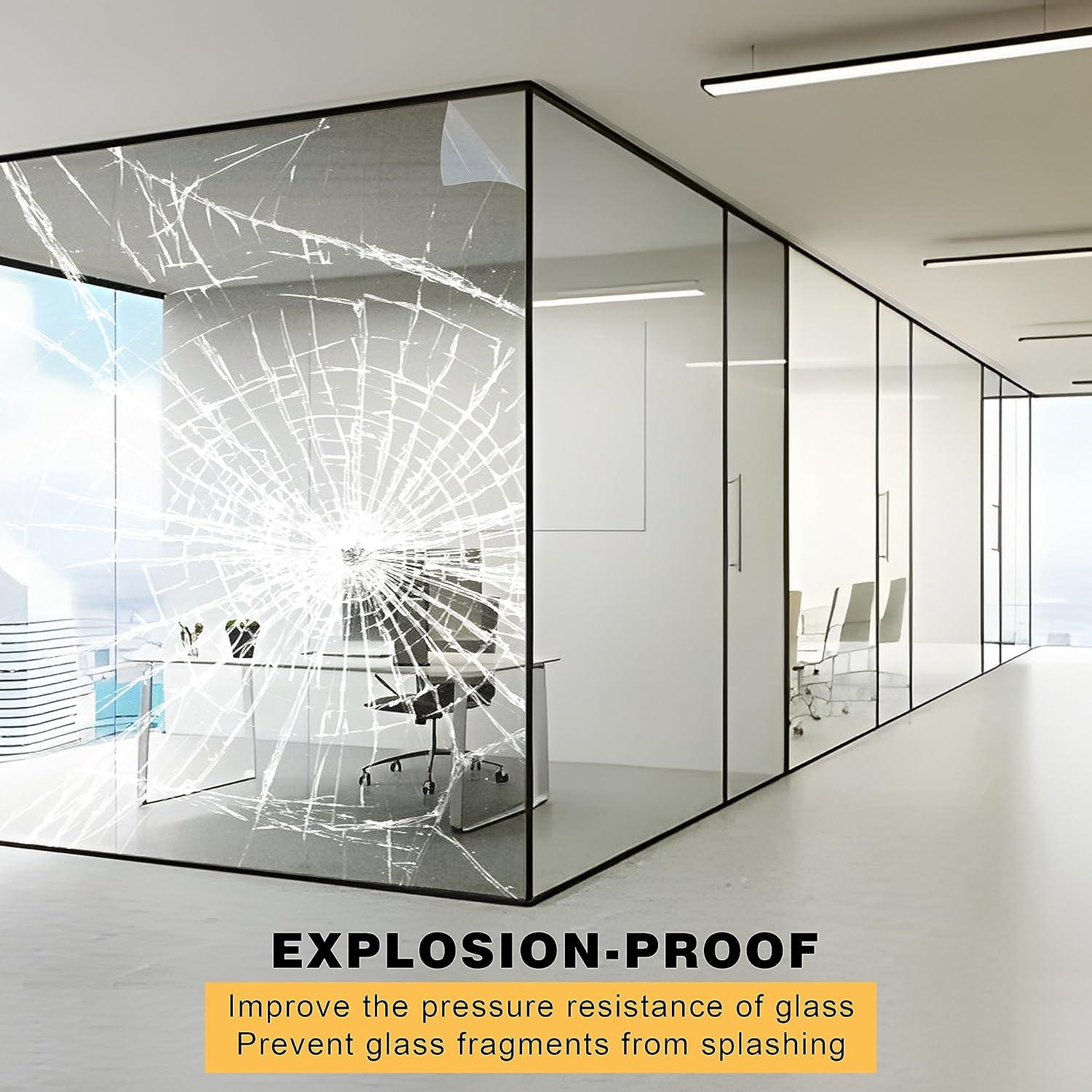 Película de Seguridad KASHIBANG 44.5cm x 4m Anti-Rotura