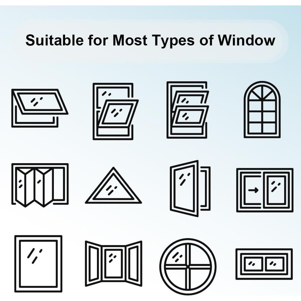 Película de Protección UV para Ventanas SIMPASTE 45x100cm