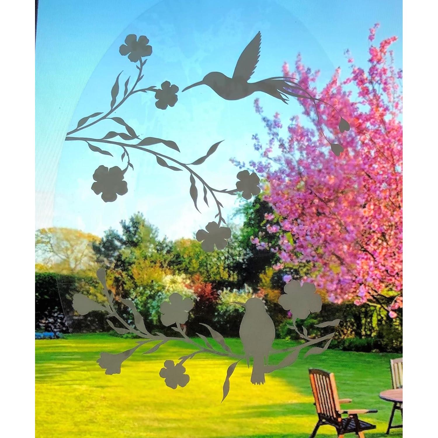 Vinilo Decorativo Colibríes DCentral 20.32x30.48 cm Opaco