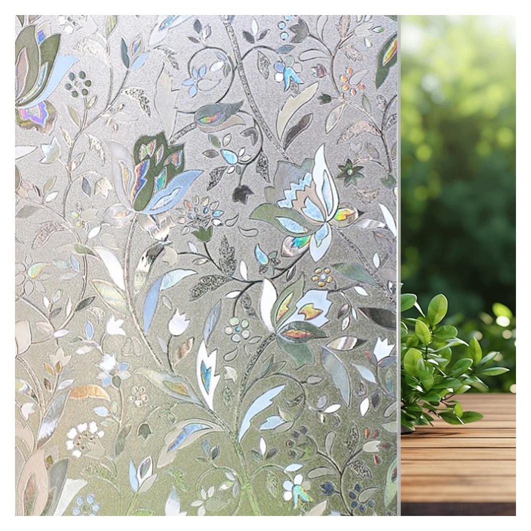 Película de Privacidad OXING Tulipán 30x200 cm Vinilo