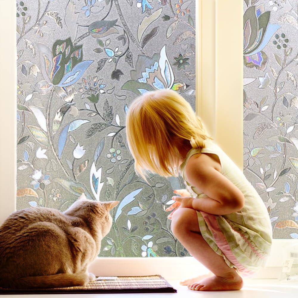 Película de Privacidad OXING Tulipán 30x200 cm Vinilo