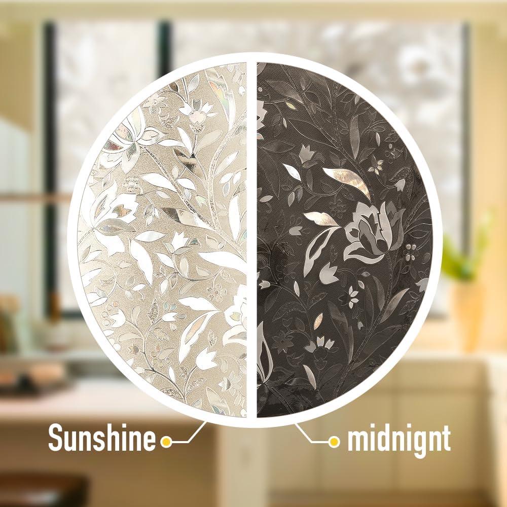 Película de Privacidad OXING Tulipán 30x200 cm Vinilo