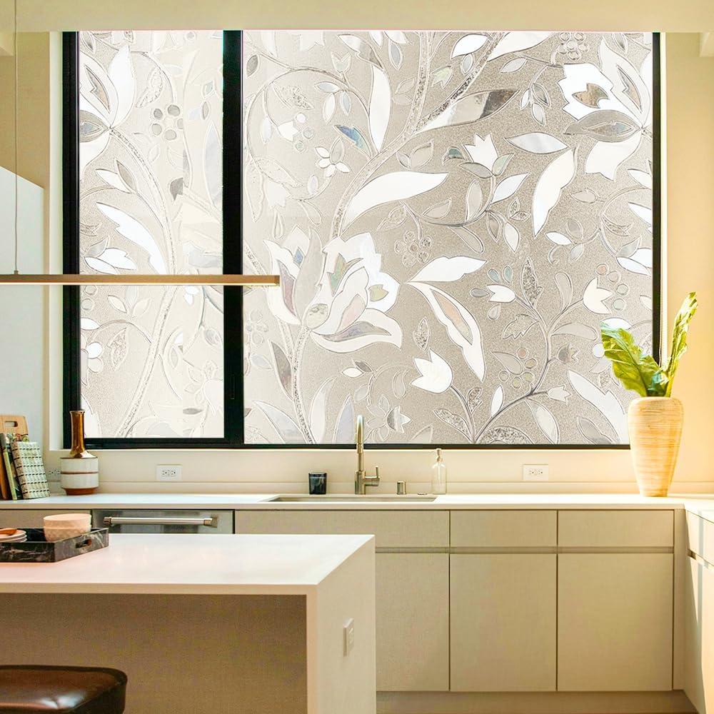 Película de Privacidad OXING Tulipán 30x200 cm Vinilo