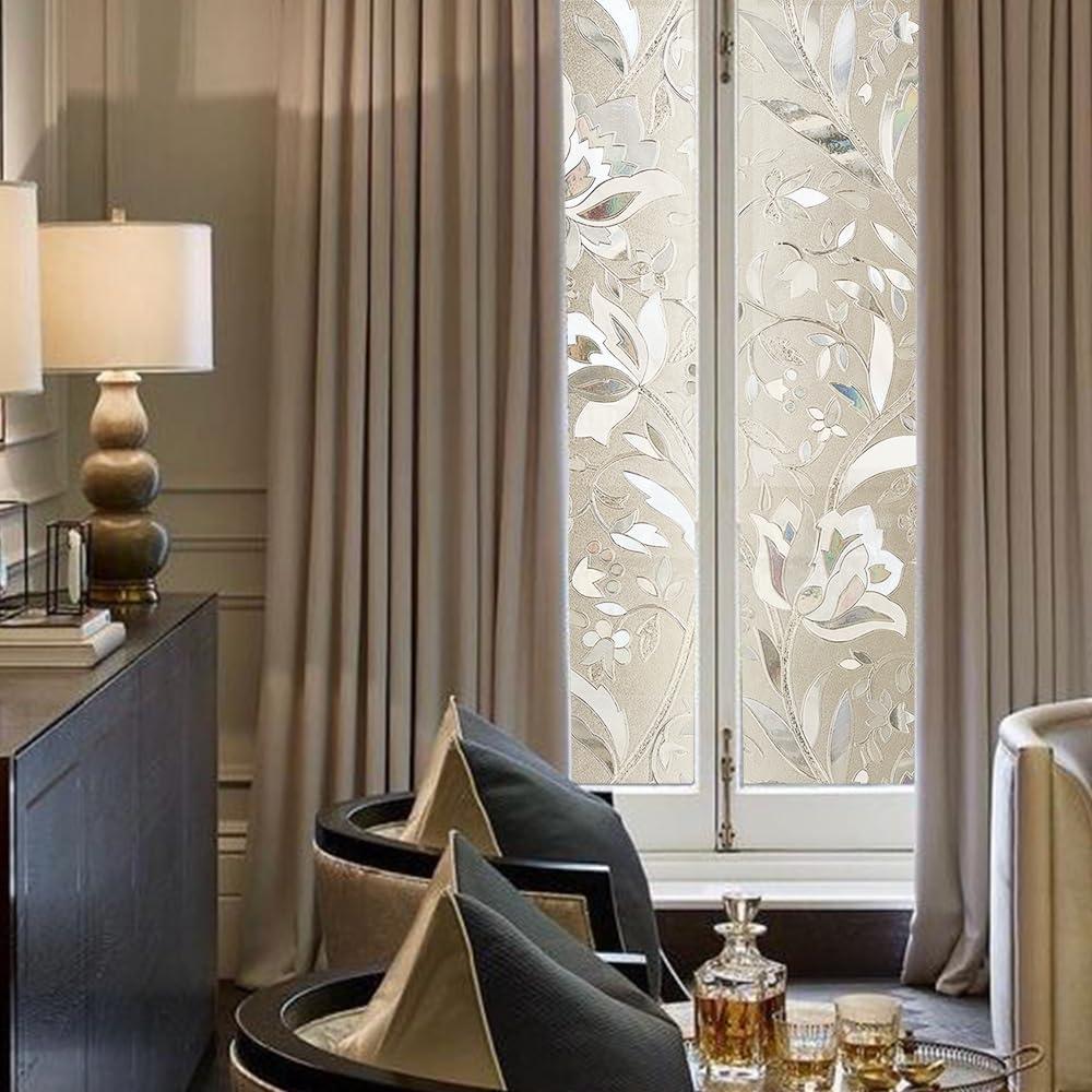 Película de Privacidad OXING Tulipán 30x200 cm Vinilo