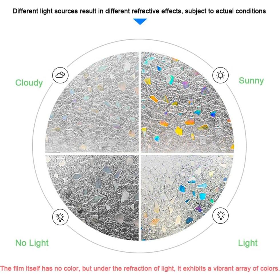 Película de Privacidad 3D Galaxy FG 44.45x200 cm Anti-UV