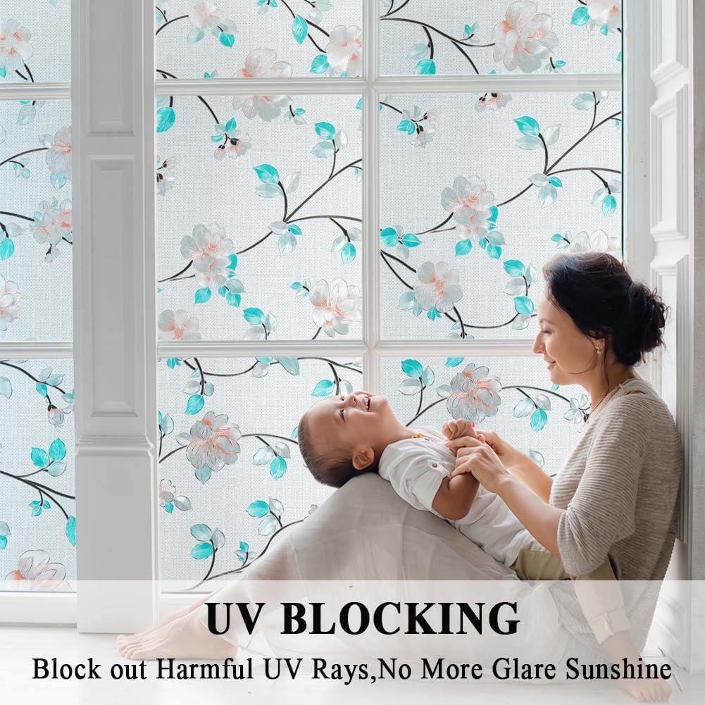 Película Decorativa para Ventanas Mikomer 44.5x200cm Anti-UV