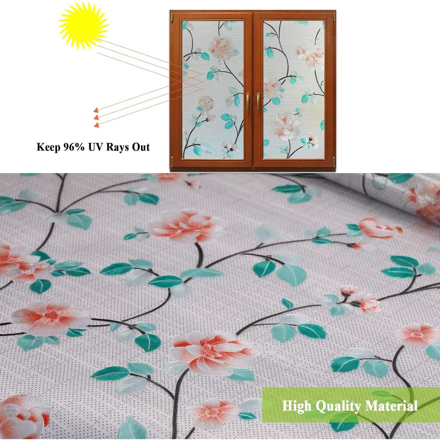 Película Decorativa para Ventanas Mikomer 44.5x200cm Anti-UV