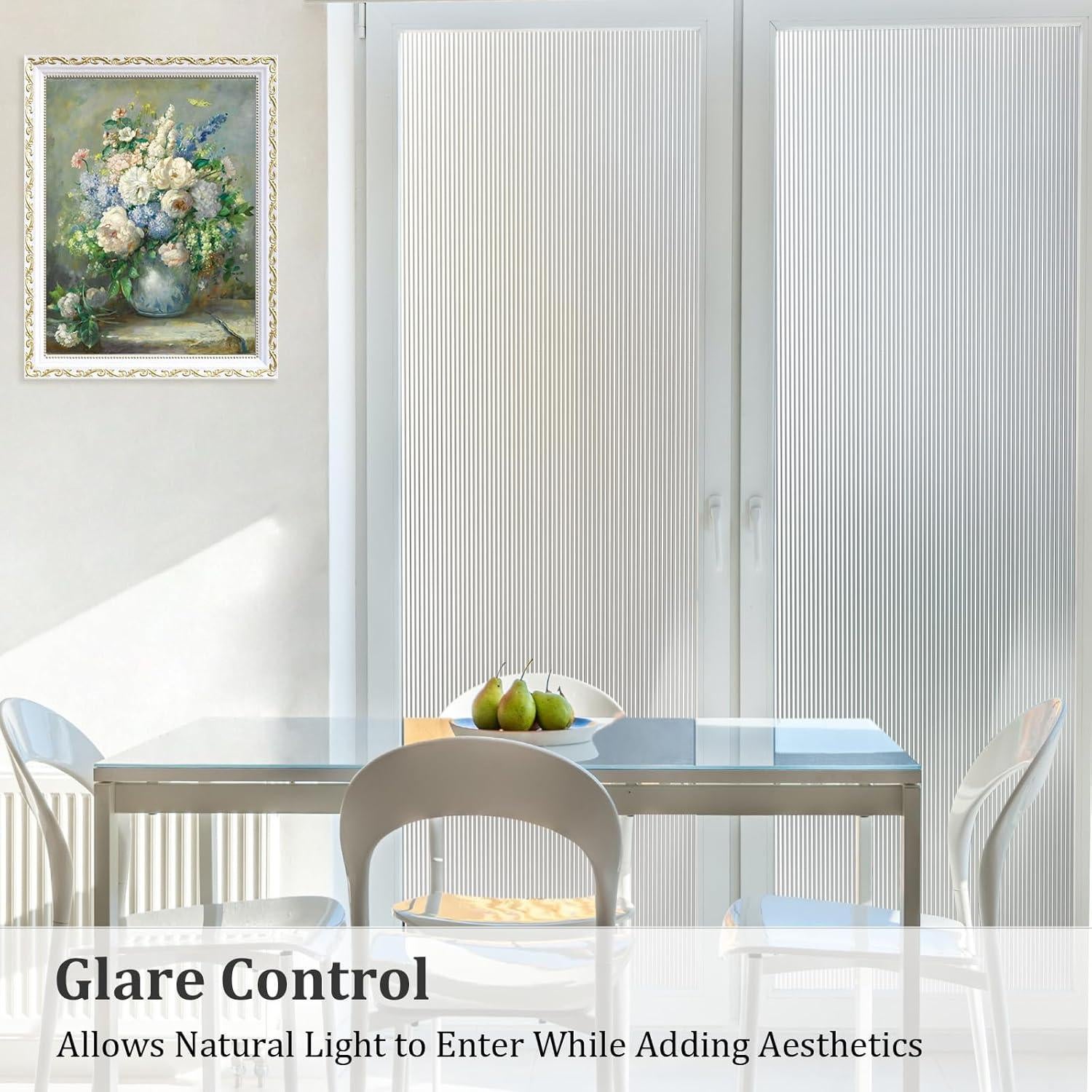 Película de Privacidad Windimiley 44.5x199.8 cm Vinilo Opaco