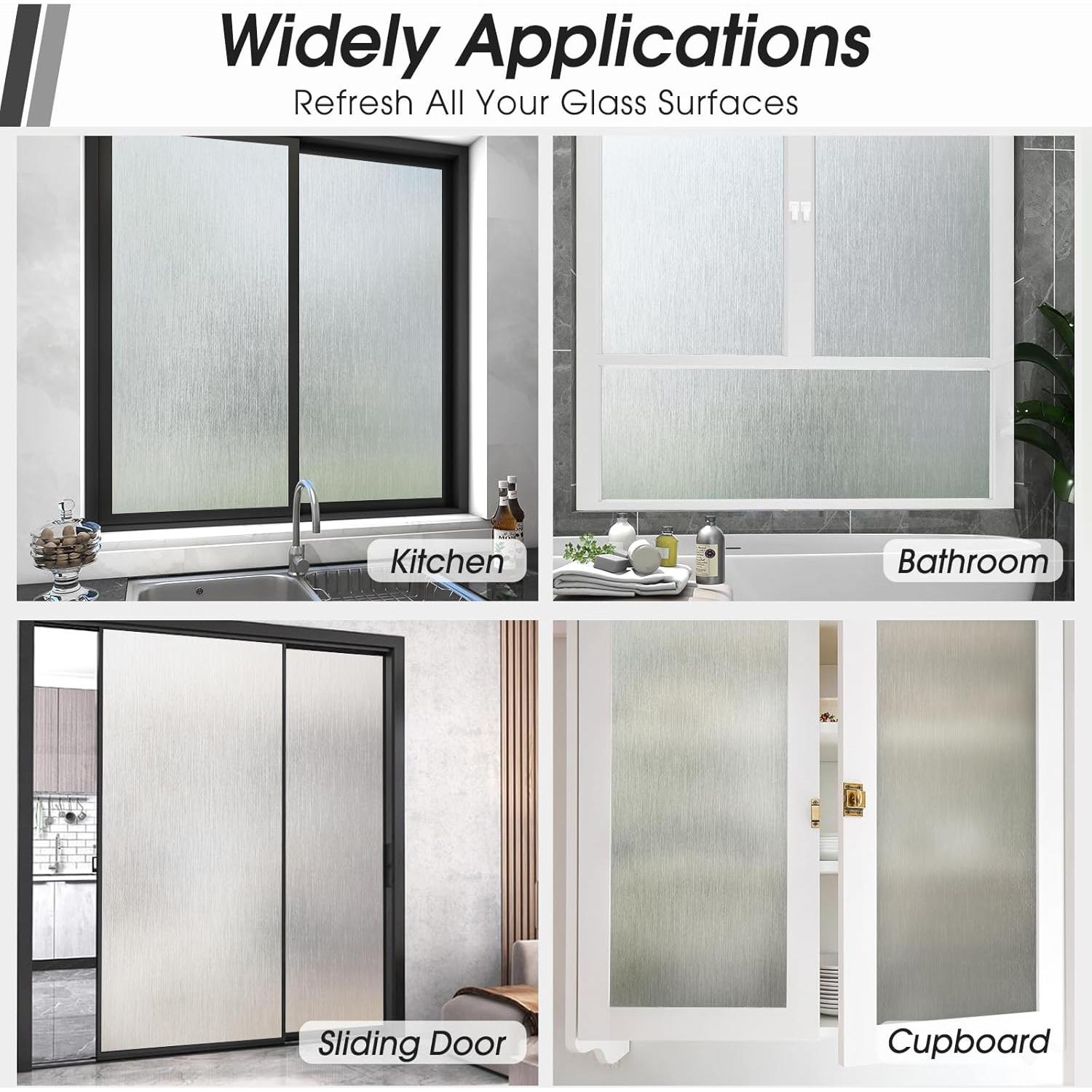 Película de Privacidad Viseeko 44.5x200 cm Anti-UV Esmerilada