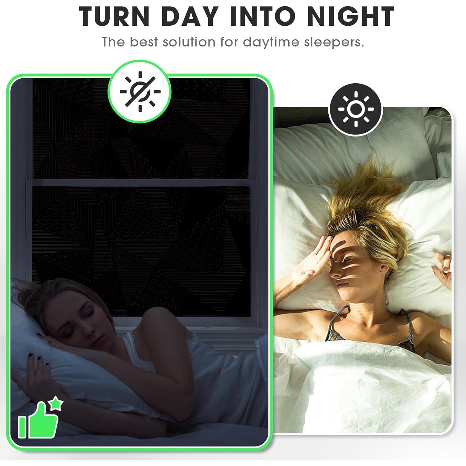 Película Blackout para Ventanas ALIUNI 44.5x200cm Vinilo