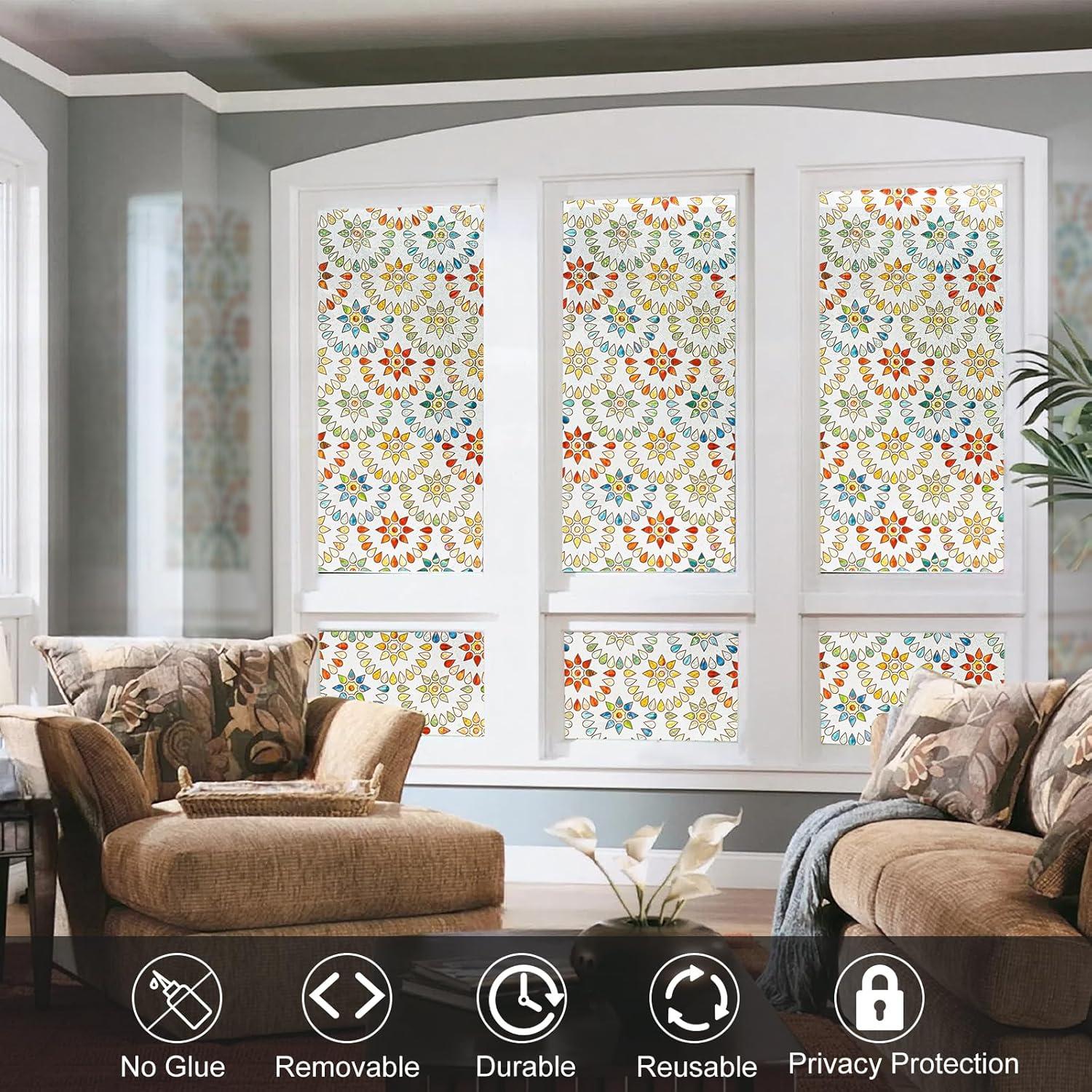 Película de Vidrio Templado LEMON CLOUD 42.9x100.1cm Boho