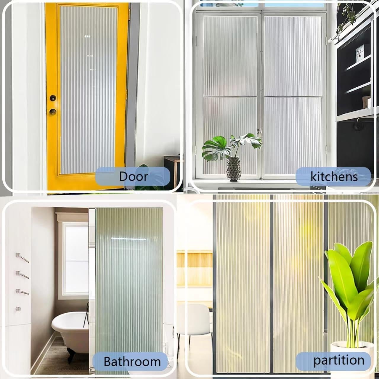 Película de Ventana Privada Jahoot 45x200 cm Estriada UV