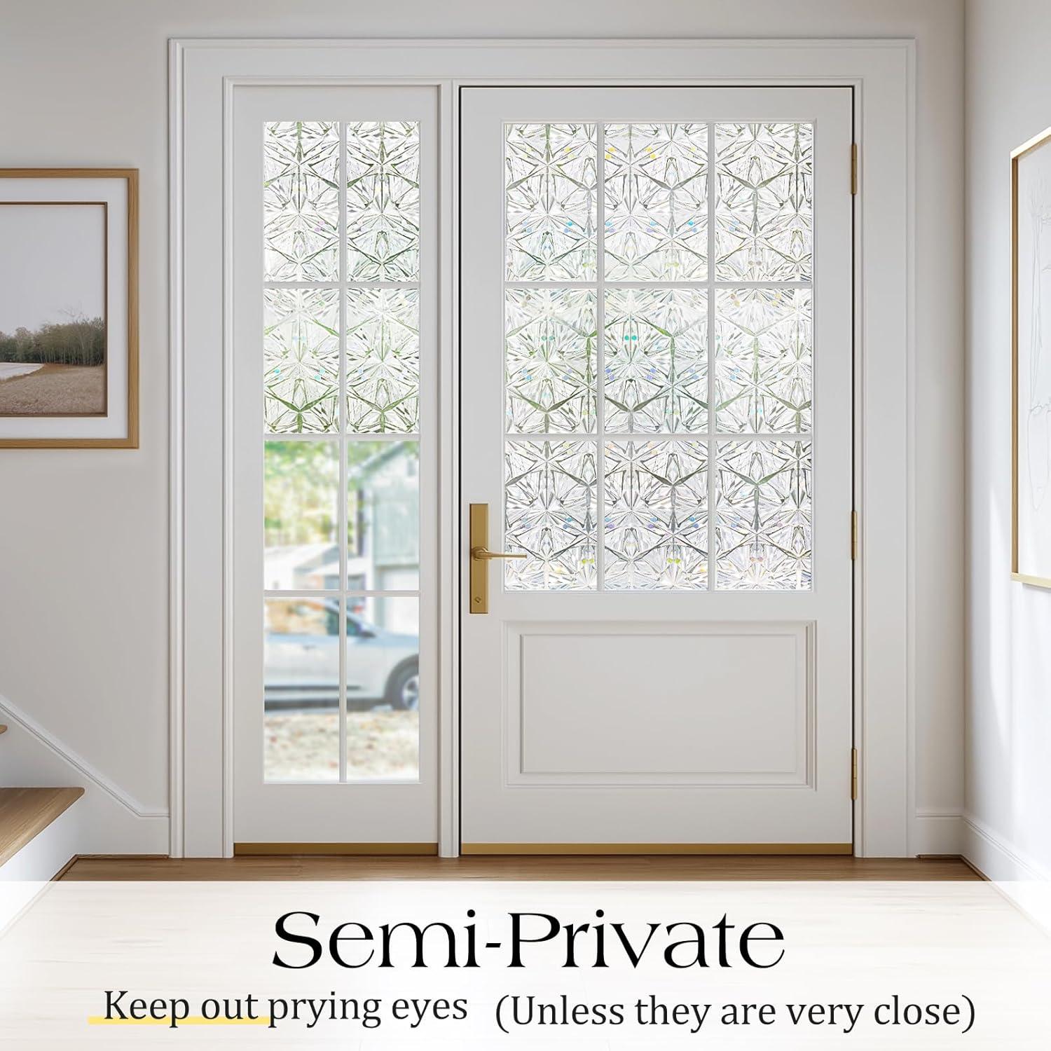 Película de Privacidad para Ventanas rabbitgoo 44.5x200 cm UV