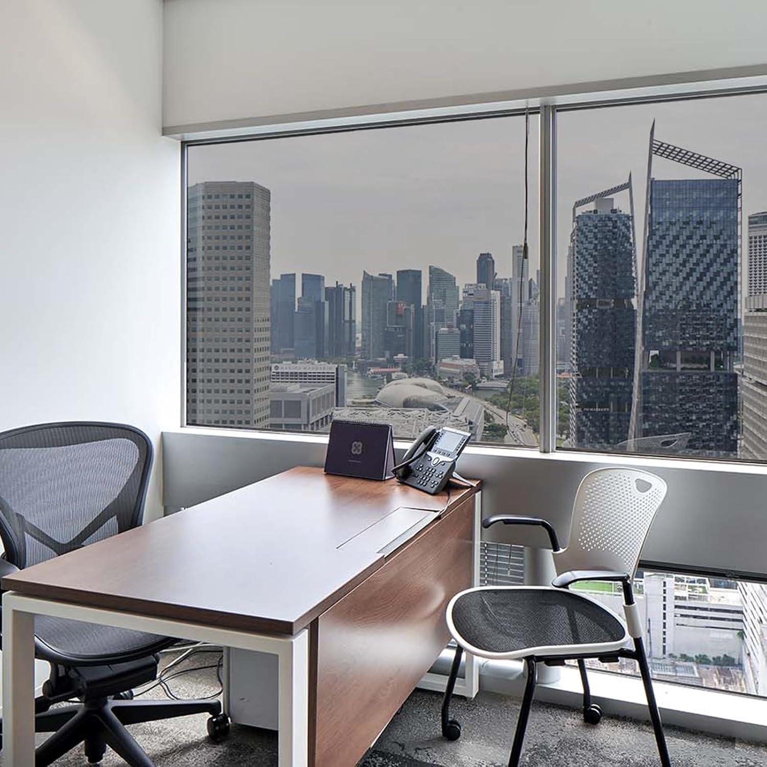 Película de Ventana Reflectante Shackcom 44.5x199.4cm Plata