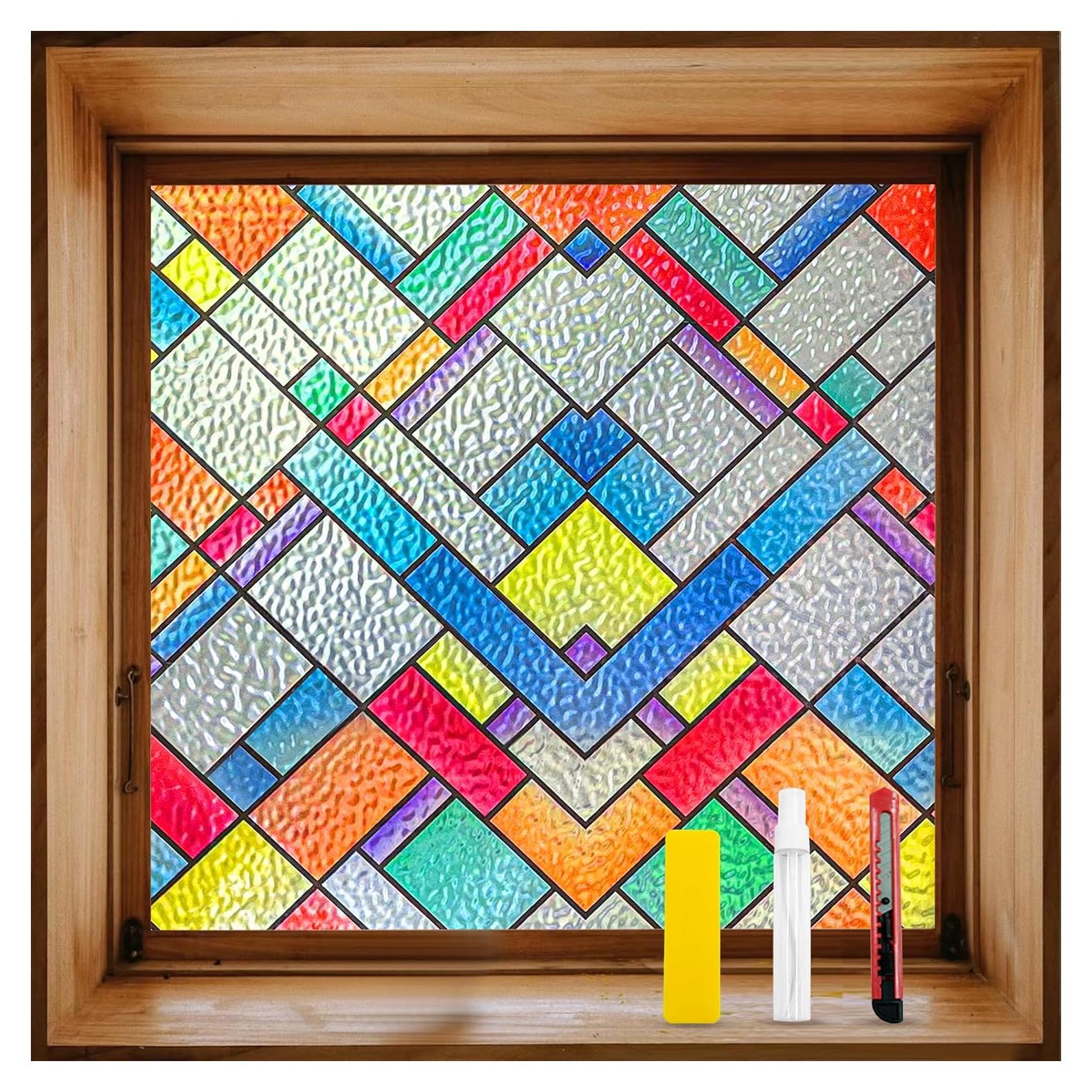 Película de Ventana QHY Sunshine 3D Privacidad 44.5x200cm