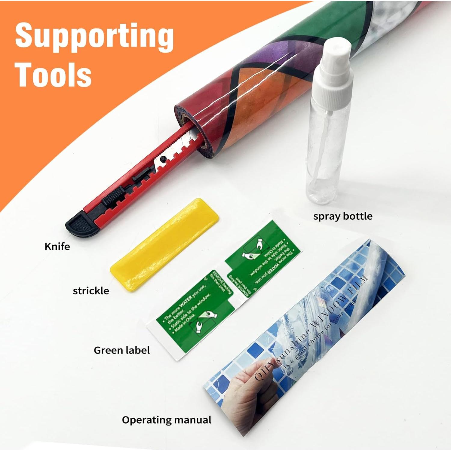 Película de Ventana QHY Sunshine 3D Privacidad 44.5x200cm