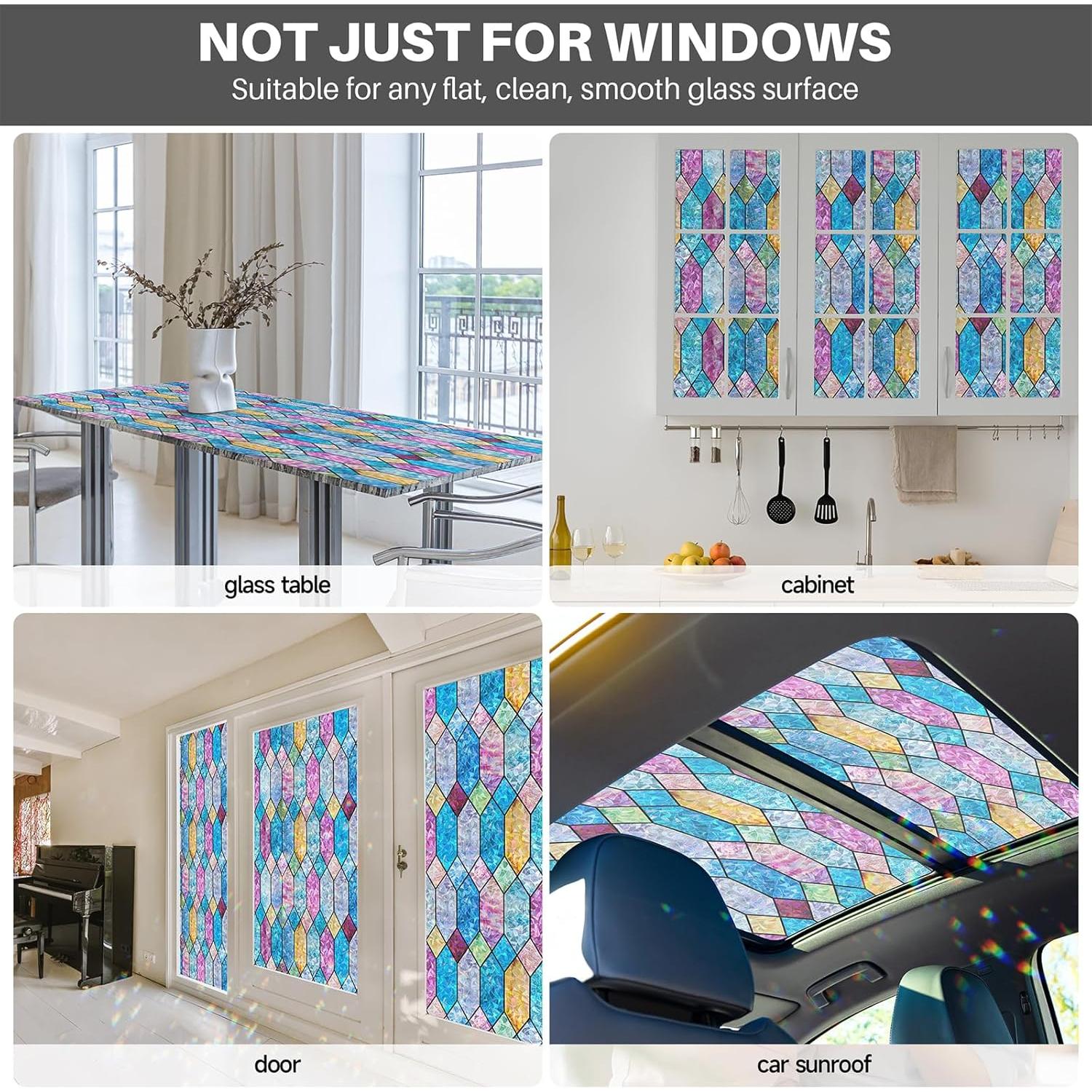 Película de Privacidad para Ventanas FEOMOS 43.9x199.8cm