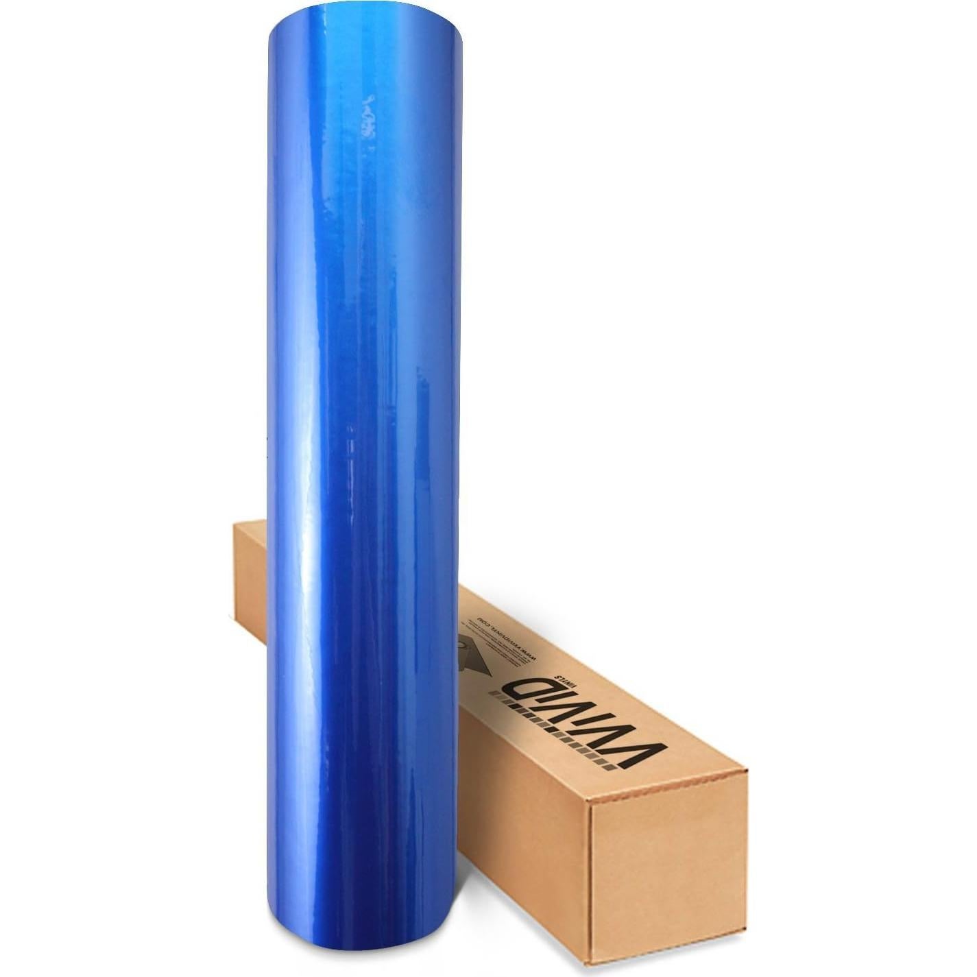 Vinilo Envoltura Adhesiva VViViD Liquid Metal Azul Oscuro 0.30m x 1.52m
