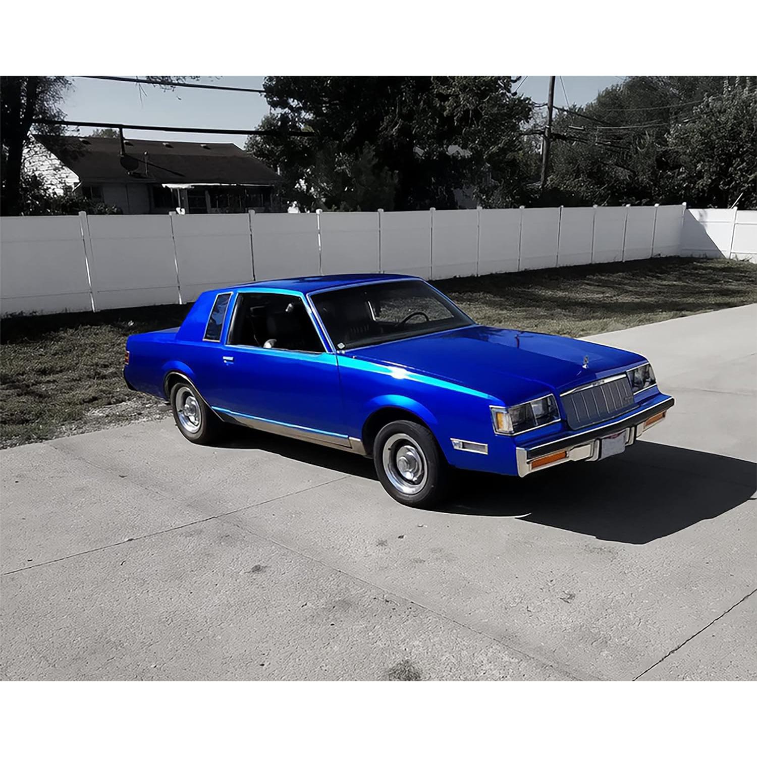 Vinilo Envoltura Adhesiva VViViD Liquid Metal Azul Oscuro 0.30m x 1.52m