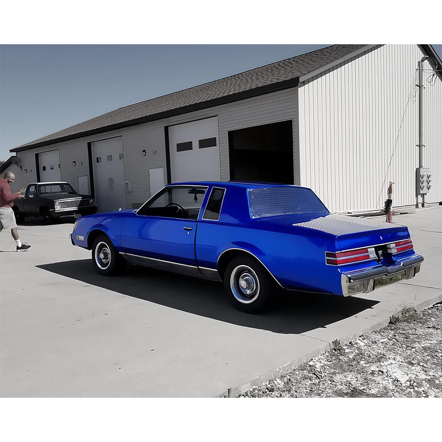 Vinilo Envoltura Adhesiva VViViD Liquid Metal Azul Oscuro 0.30m x 1.52m