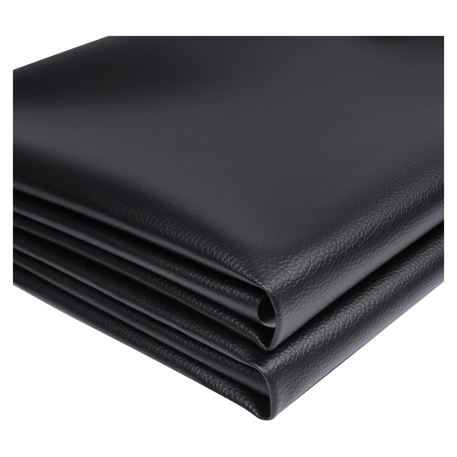 Tela Sintética Impermeable HBU 137x76cm Negro para Tapicería